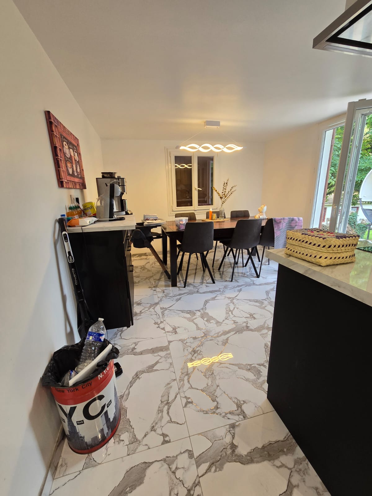 Salle à manger contemporaine