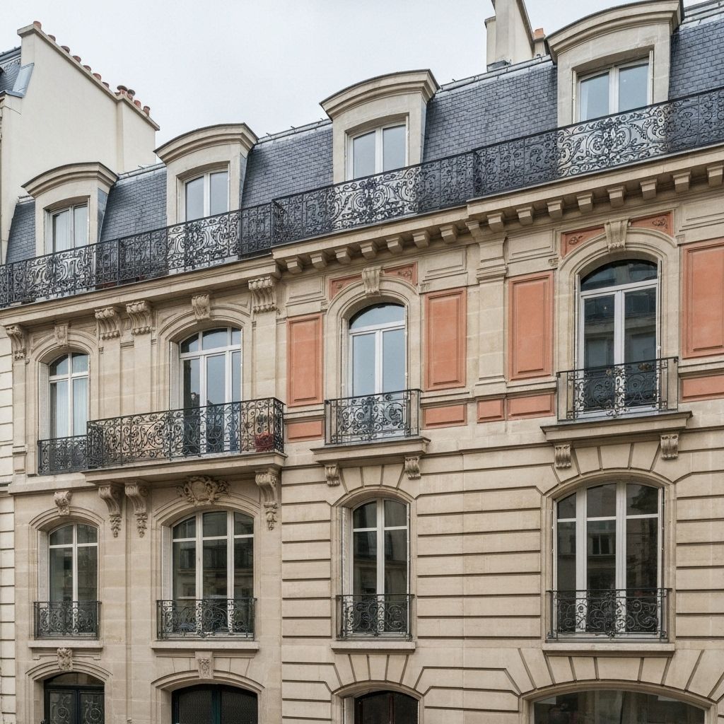 Ravalement de façade immeuble