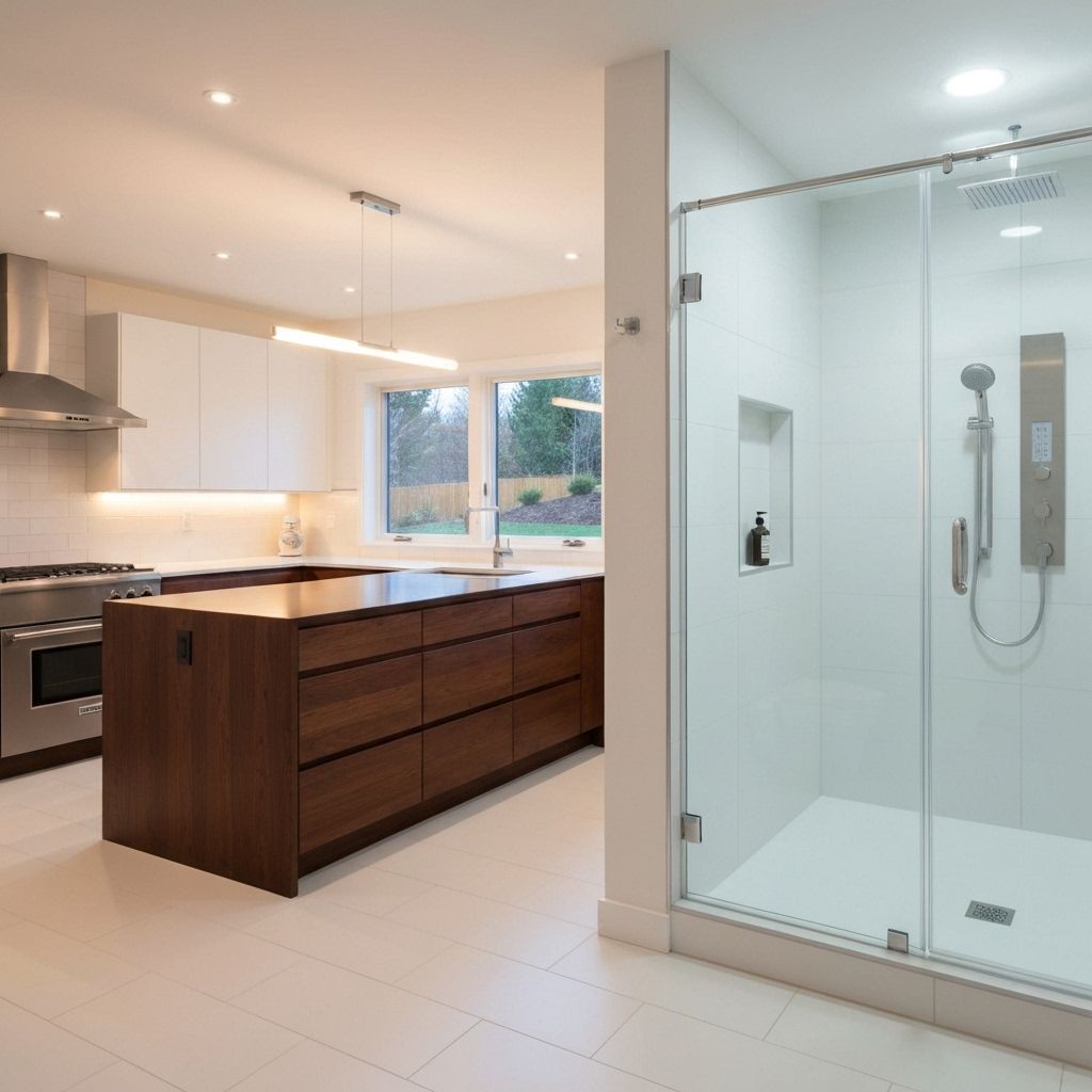 Rénovation cuisine et salle de bain